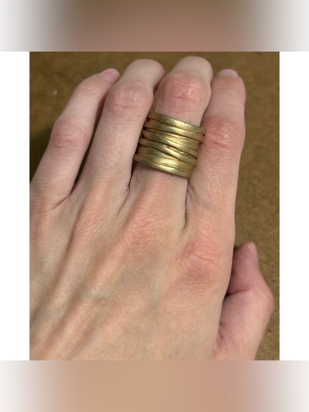 Kenneth Cole Ring Fashion Costume Jewelry KC